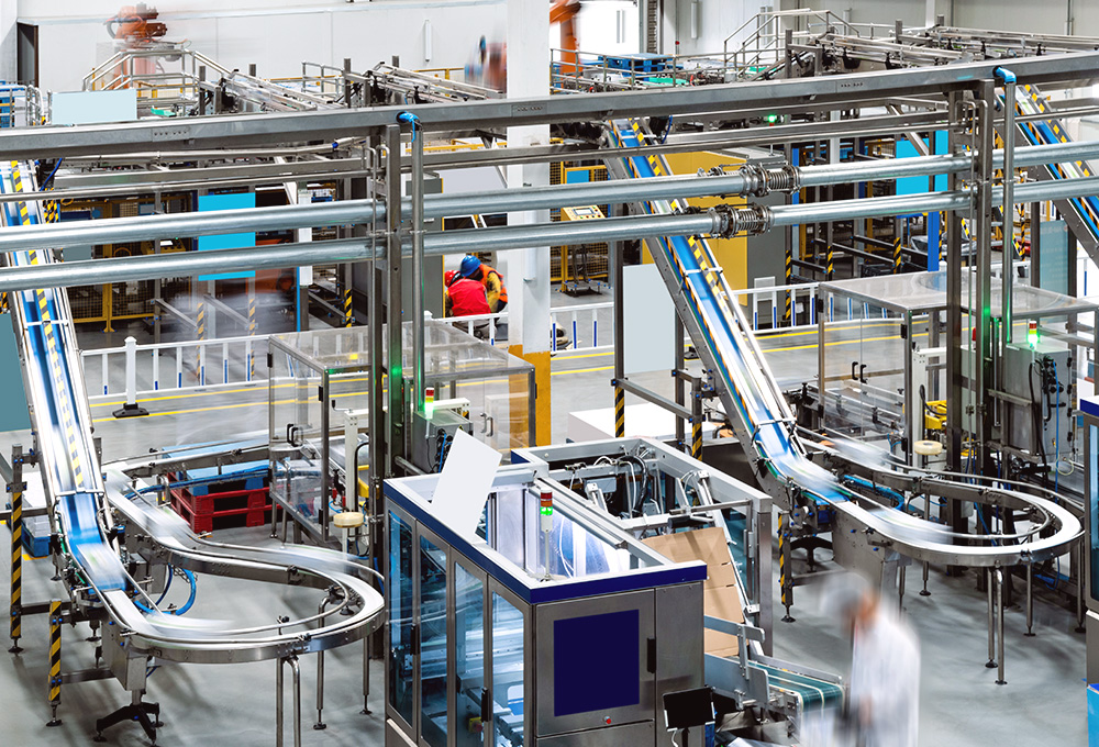 hygienic pump system for milk factory