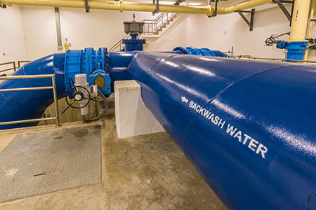 backwash pumps filtration support