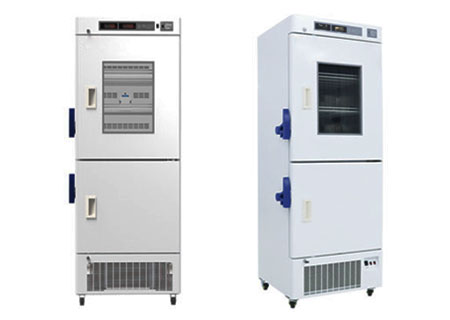 combination freezer refrigerator laboratory storage