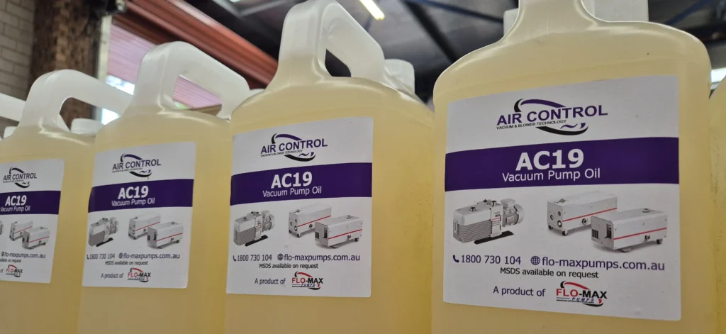 oil for vacuum pump maintenance