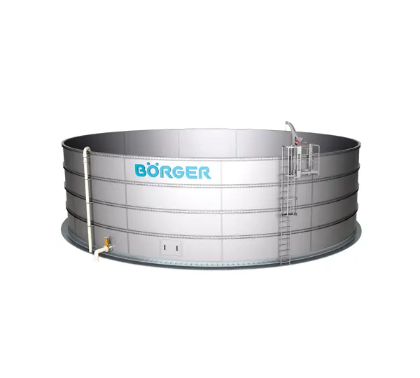 biogas equipment steel tank