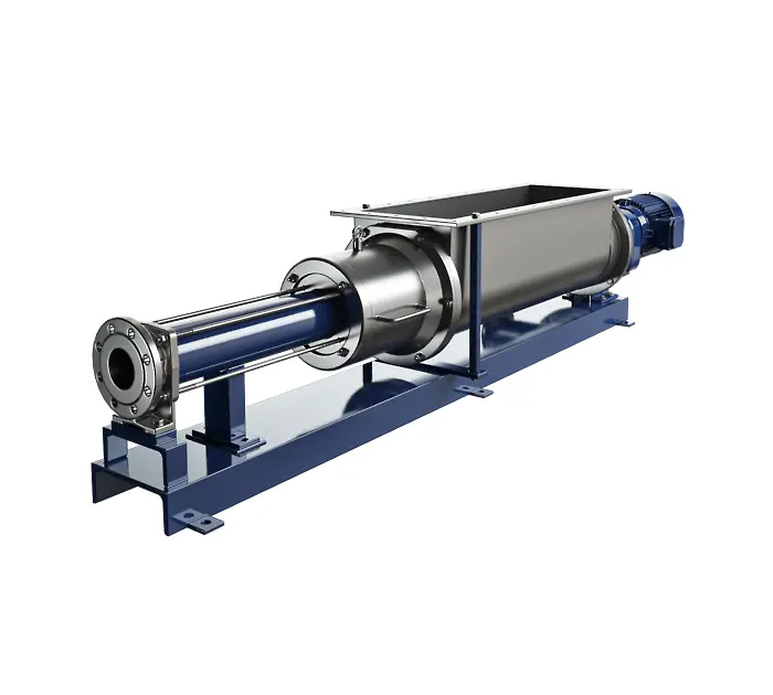 progressive cavity pump open hopper