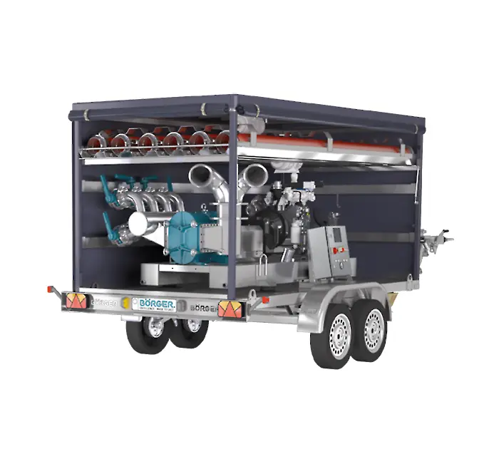 rotary lobe boerger mobile pumps