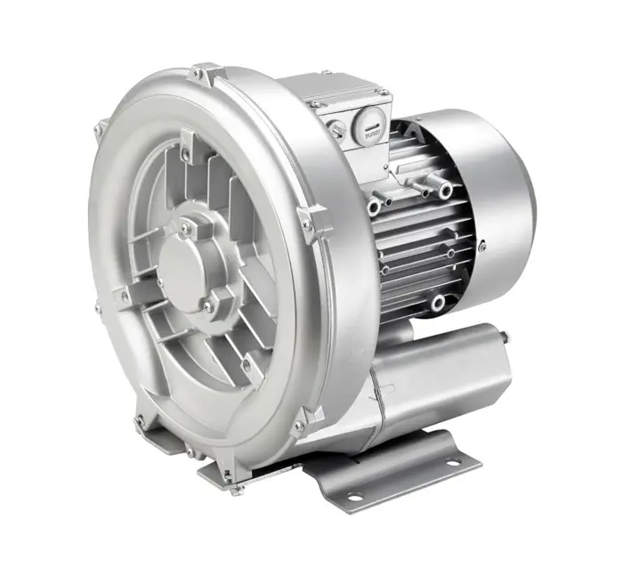 side channel blower electric motor 1 stage 2 impeller