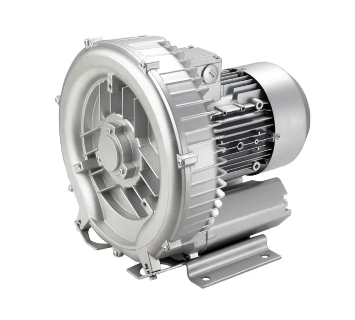side channel blower electric motor 1 stage 3 impeller