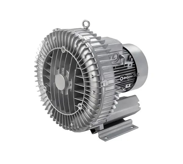 side channel blower electric motor 2 stage 3 impeller