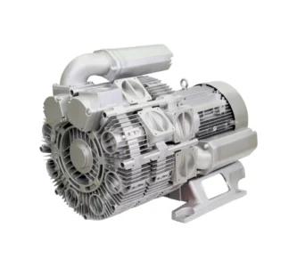 side channel blower electric motor driven
