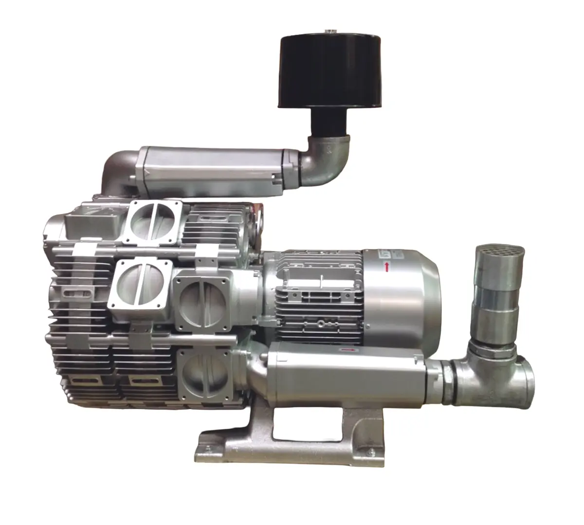side channel blower three stage electric motor