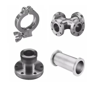 vacuum components clamps nipples conflat compression port crosses